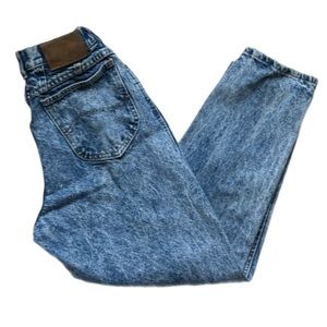 Vintage 90s Lee Acid Wash Petite High Rise Jeans